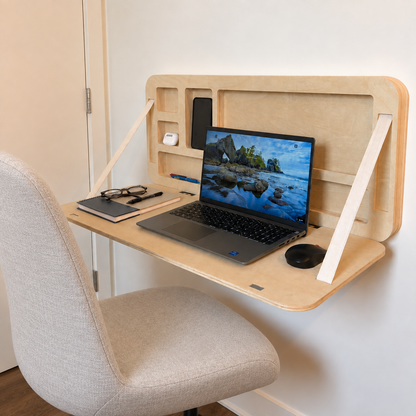 Komzen Wall-Mounted Folding Desk