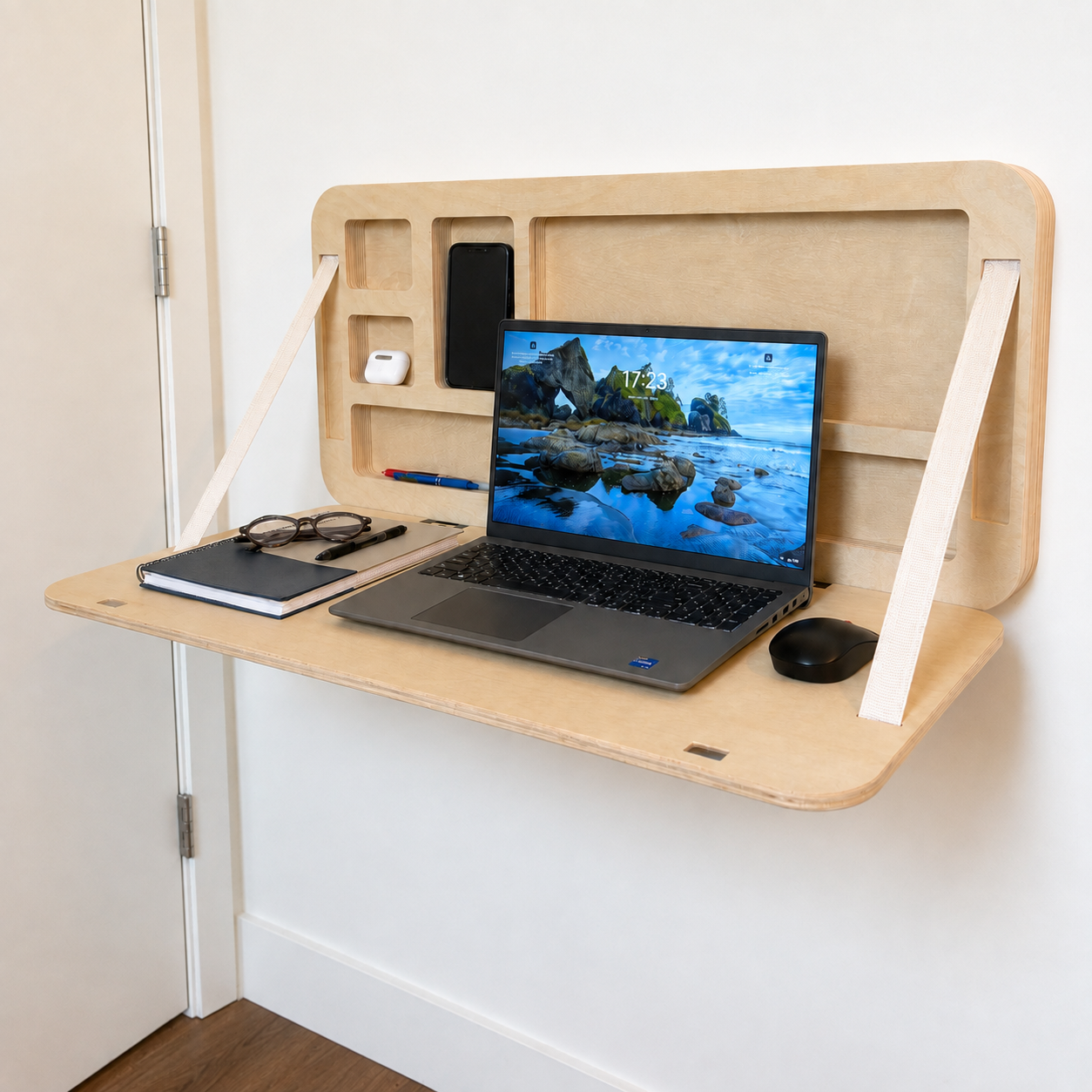 Wall-Mounted Desk