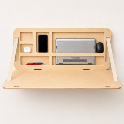 Wall-Mounted Desk