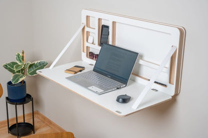 Bureau mural pliable