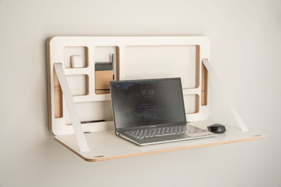 Bureau mural pliable