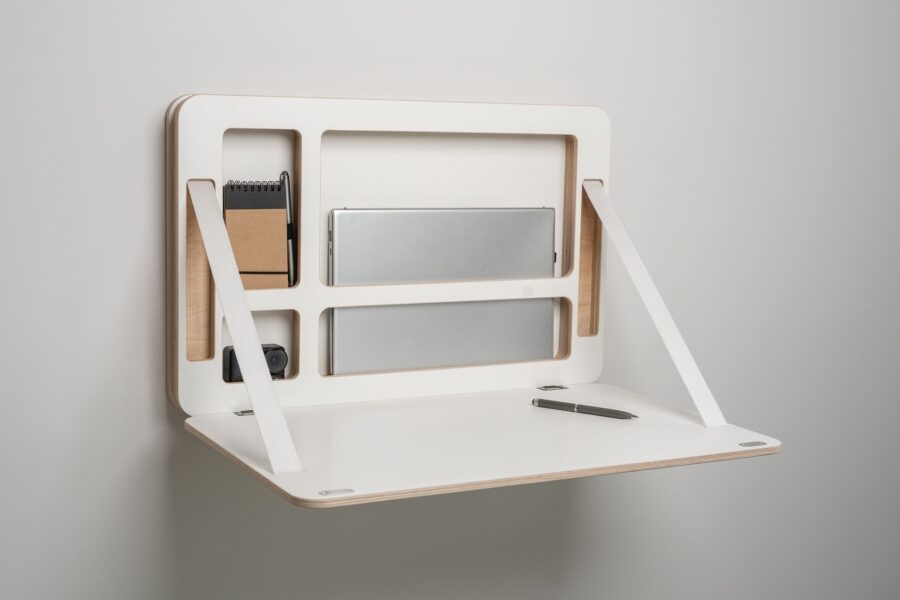 Bureau mural pliable