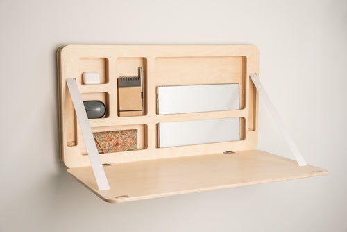 Bureau mural pliable