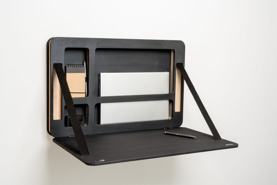 Bureau mural pliable