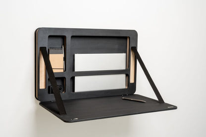 Bureau mural pliable