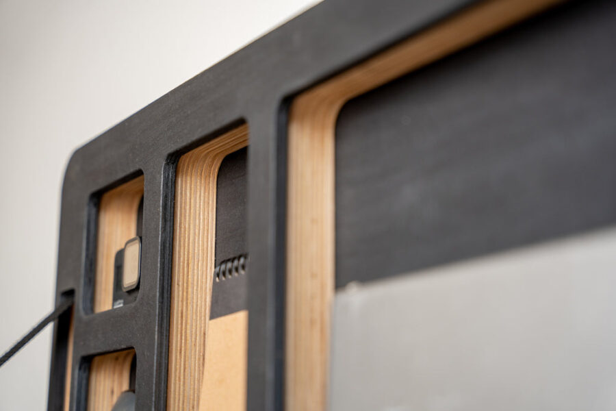 Bureau mural pliable
