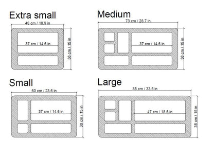 Bureau mural pliable